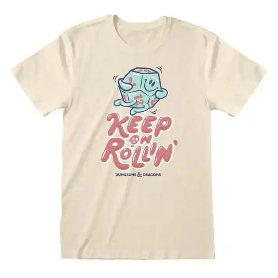 Dungeons & Dragons T-Shirt Keep On Rolling Größe S - Smalltinytoystore