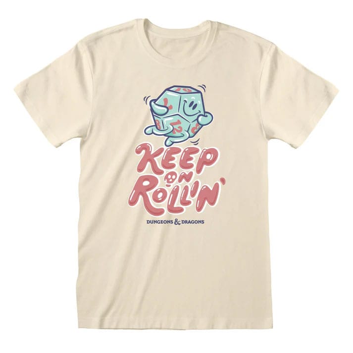 Dungeons & Dragons T-Shirt Keep On Rolling Größe XL - Smalltinytoystore