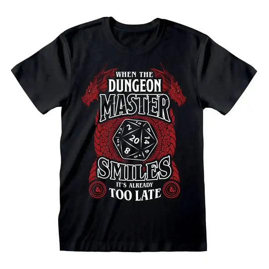 Dungeons & Dragons T-Shirt When The Dungeon Master Smiles Größe XL - Smalltinytoystore