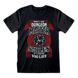 Dungeons & Dragons T-Shirt When The Dungeon Master Smiles - Smalltinytoystore