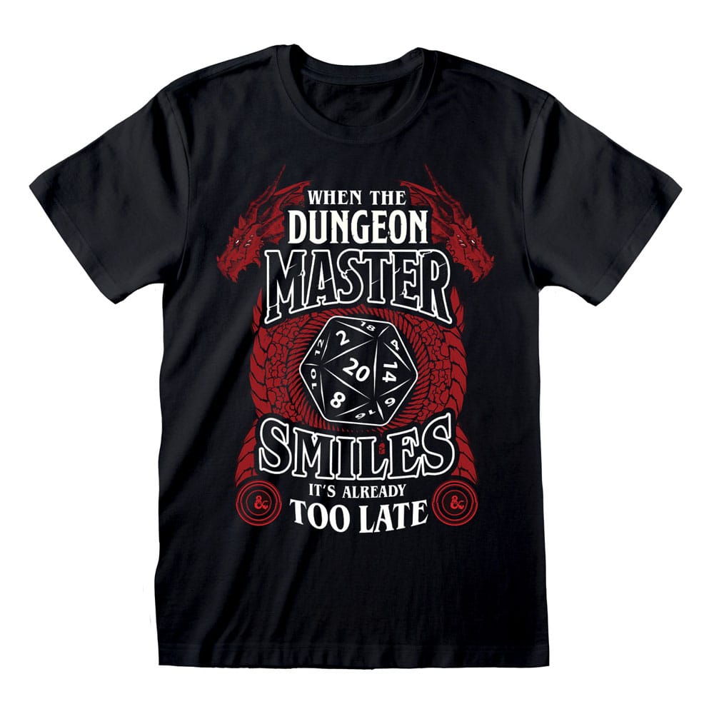 Dungeons & Dragons T-Shirt When The Dungeon Master Smiles - Smalltinytoystore