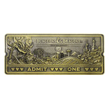 Dungeons & Dragons: The Cartoon Replik 40th Anniversary Rollercoaster Ticket Limited Edition - Smalltinytoystore