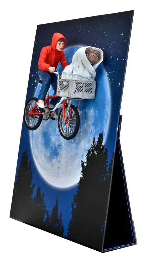 E.T. - Der Außerirdische Actionfigur Elliott & E.T. on Bicycle 13 cm
