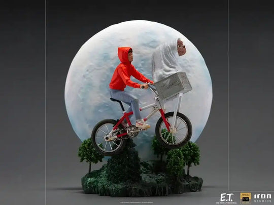 E.T. Der Außerirdische Deluxe Art Scale Statue 1/10 E.T. & Elliot 27 cm - Smalltinytoystore