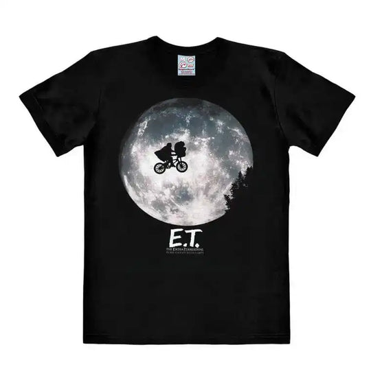 E.T. Der Außerirdische Easy Fit T-Shirt Moon Größe XL - Smalltinytoystore
