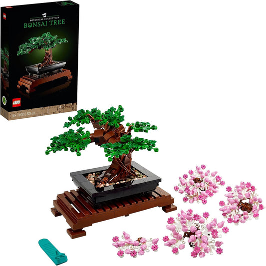 LEGO Botanicals Bonsai Baum Set Für Erwachsene - Pflanzen Home Deko Set - DIY Projekt Und Entspannende Kreative Aktivität - Geschenkidee Für Frauen Und Männer - Botanik Kollektion 10281