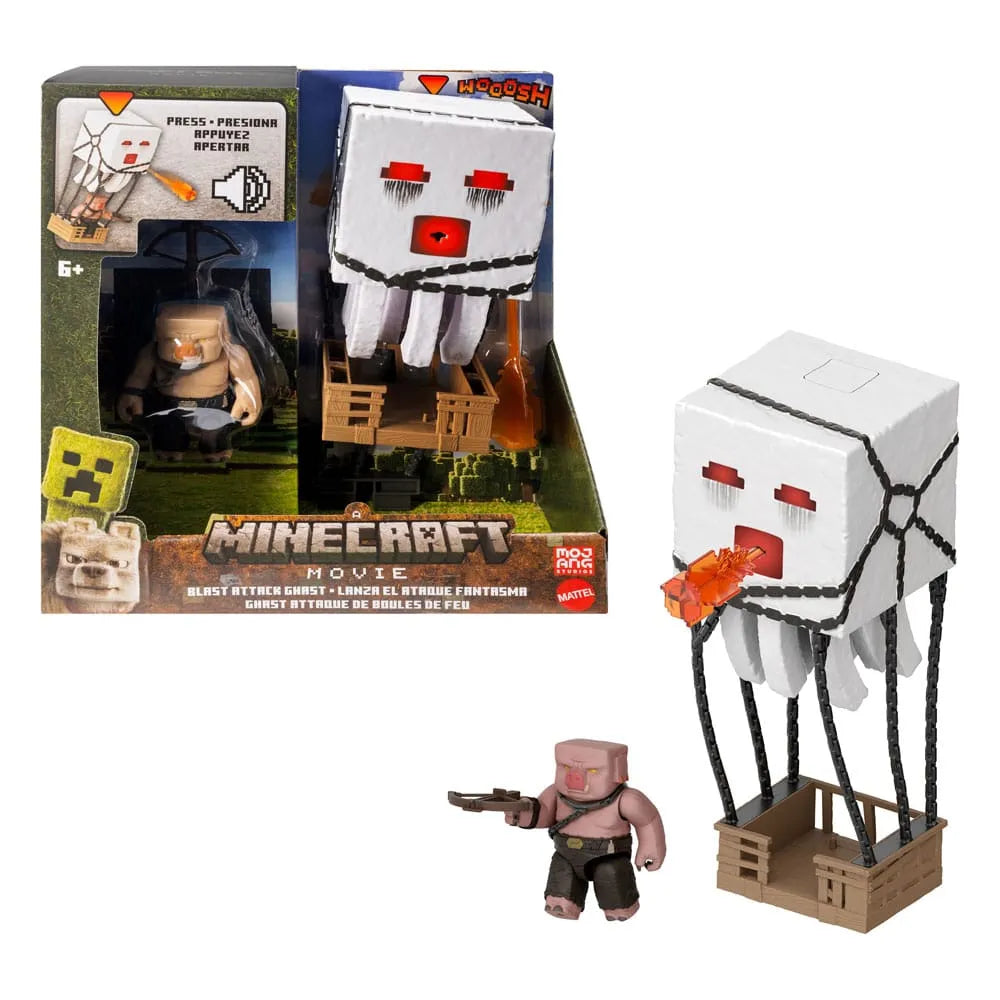 Ein Minecraft Film Actionfigur Blast Attack Ghast 25 cm - Smalltinytoystore