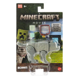 Ein Minecraft Film Actionfigur Dennis der Wolf 10 cm - Smalltinytoystore
