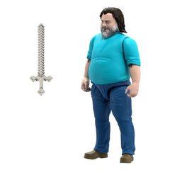 Ein Minecraft Film Actionfigur Steve 30 cm - Smalltinytoystore