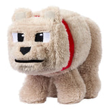 Ein Minecraft Film Plüschfigur Dennis der Wolf 20 cm - Smalltinytoystore