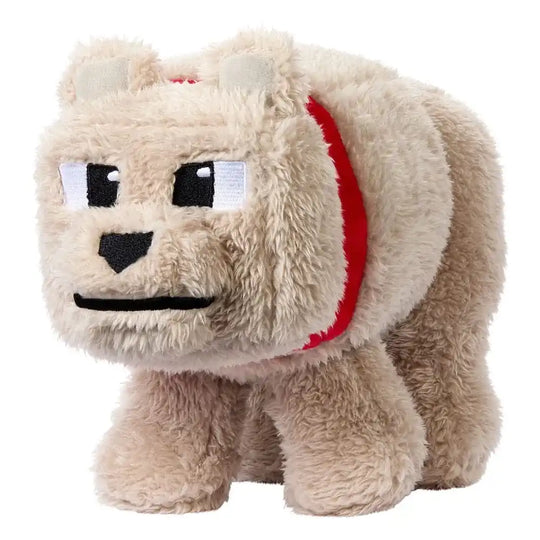 Ein Minecraft Film Plüschfigur Dennis der Wolf 20 cm - Smalltinytoystore