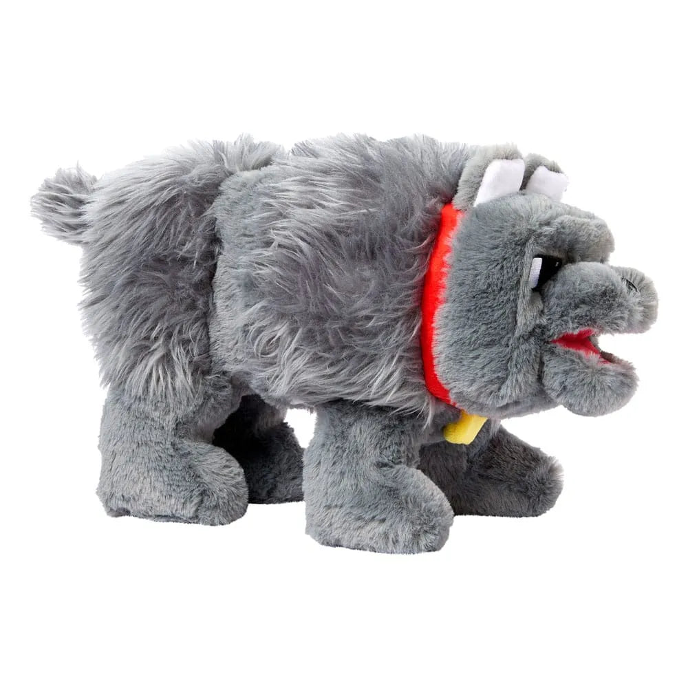 Ein Minecraft Film Plüschfigur mit Sound Dennis der Wolf 20 cm - Smalltinytoystore