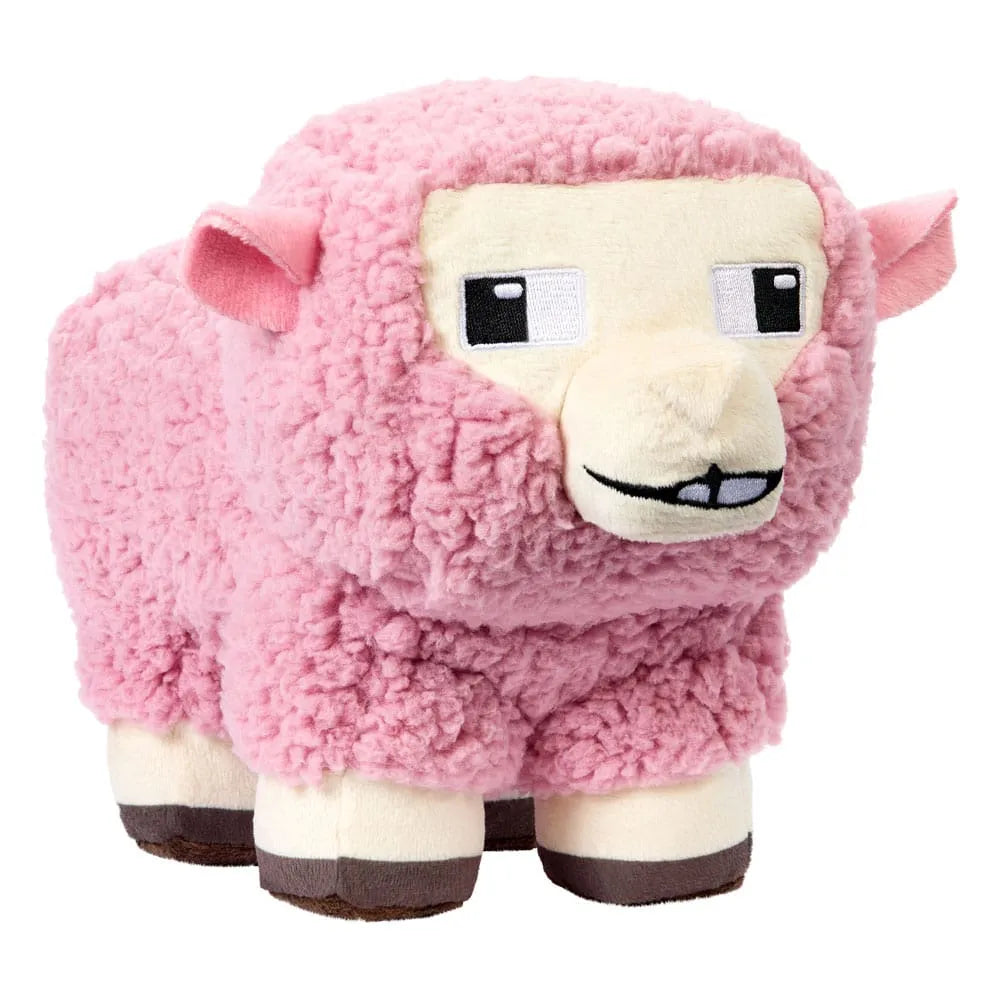 Ein Minecraft Film Plüschfigur Rosa Schaf 20 cm - Smalltinytoystore