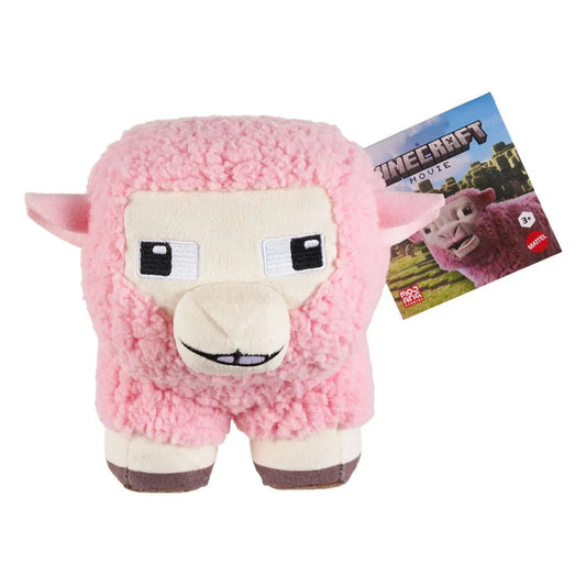 Ein Minecraft Film Plüschfigur Rosa Schaf 20 cm - Smalltinytoystore