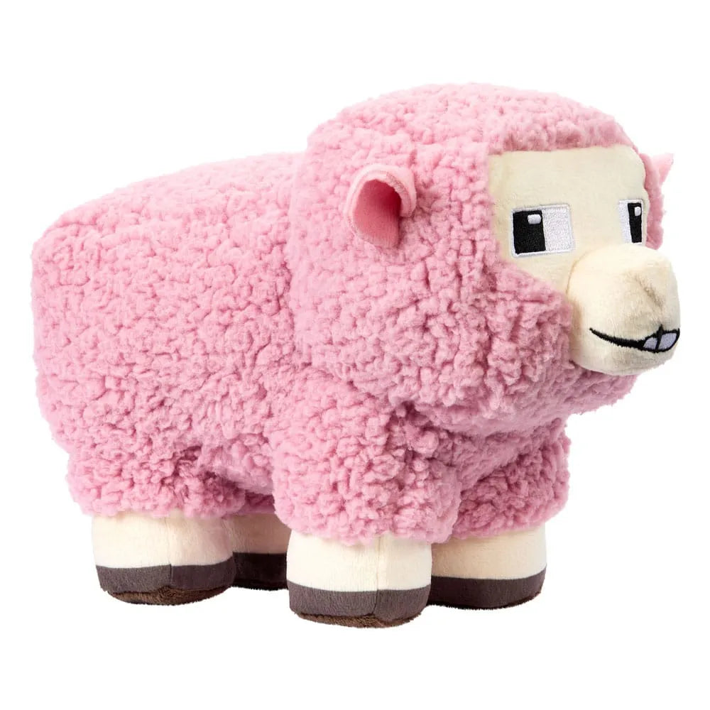 Ein Minecraft Film Plüschfigur Rosa Schaf 20 cm - Smalltinytoystore