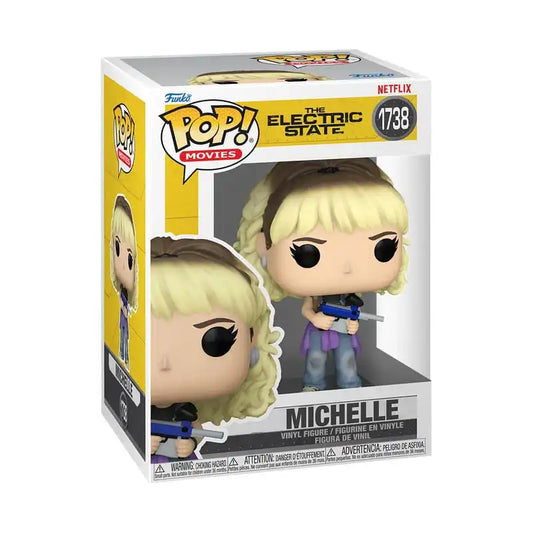 Electric State POP! Movies Vinyl Figur Michelle with Paintball Gun 9 cm - Smalltinytoystore