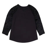 Elivira by Loungefly Tee T-Shirt Unisex Shirred Raglan - Smalltinytoystore