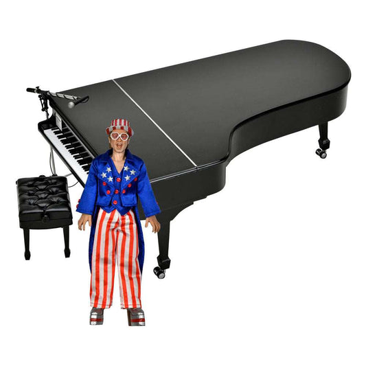 Elton John Clothed Actionfigur Live in '76 Deluxe Set 20 cm - Smalltinytoystore
