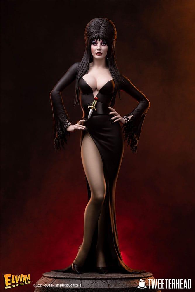 Elvira: Mistress of the Dark Maquette 1/4 Elvira 48 cm - Smalltinytoystore