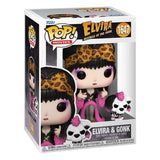 Elvira POP & Buddy! Ad Icons Vinyl Figur Elvira & Gonk 9 cm - Smalltinytoystore