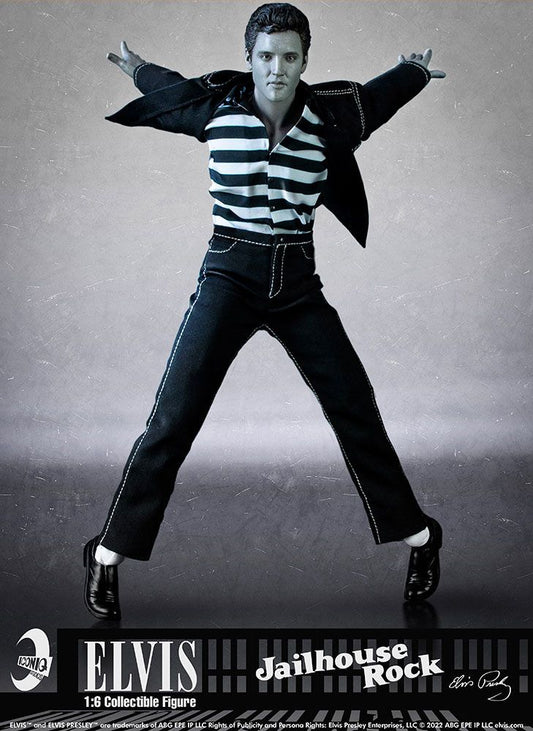 Elvis Presley Legends Series Actionfigur 1/6 Jailhouse Rock Edition 30 cm - Smalltinytoystore