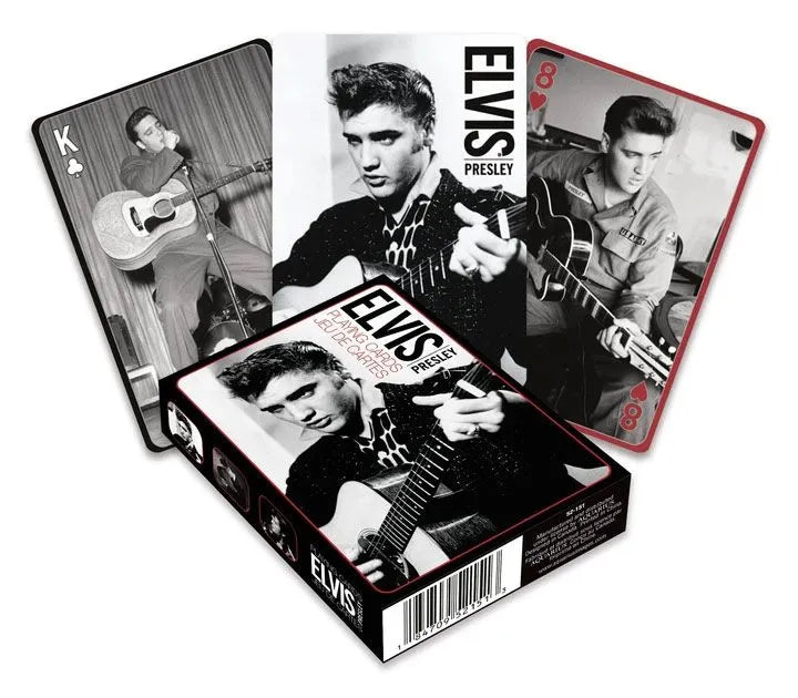 Elvis Presley Spielkarten Black & White - Smalltinytoystore