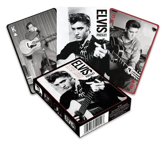 Elvis Presley Spielkarten Black & White - Smalltinytoystore