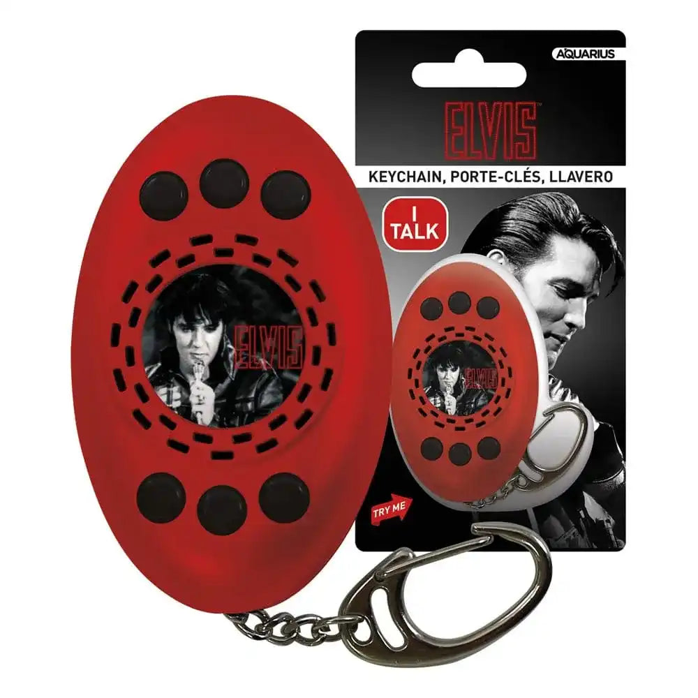 Elvis: SQUAWKey Talking Keychain - Smalltinytoystore