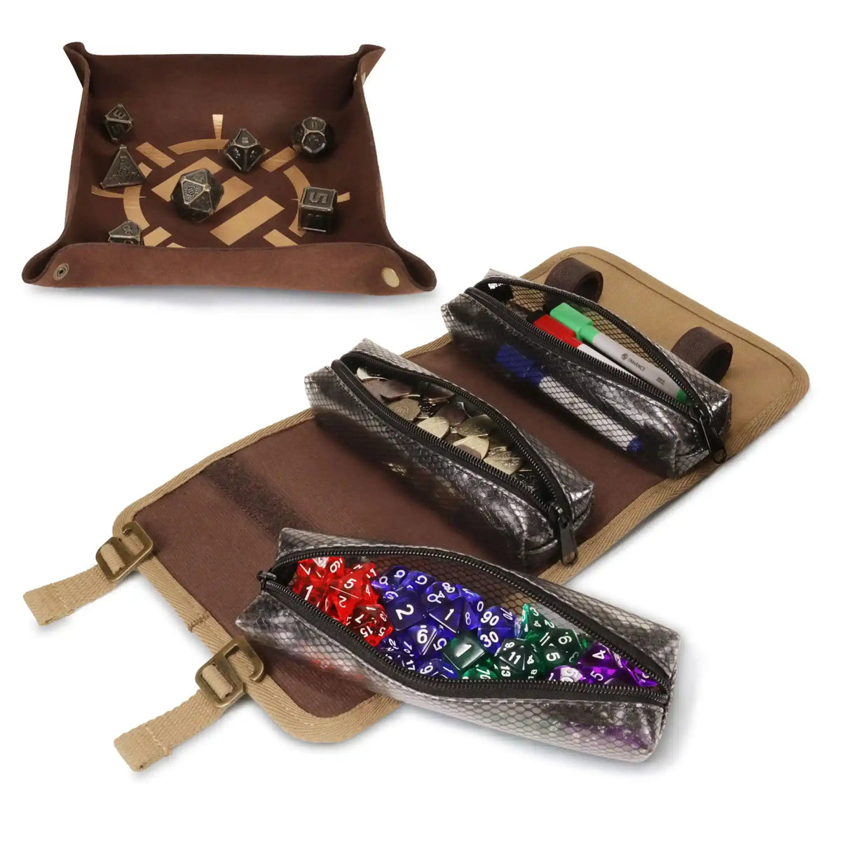 Enhance Brettspiel Canvas Würfeltasche - Smalltinytoystore
