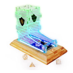 Enhance Tabletop Series LED Würfelturm mit Würfel Set Clear - Smalltinytoystore