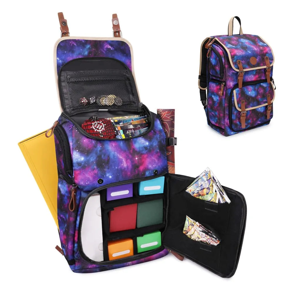 Enhance TCG Series Trading Card Backpack Designer Edition Galaxy Full-size - Smalltinytoystore