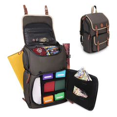 Enhance TCG Series Trading Card Backpack Designer Edition Grey Full-size - Smalltinytoystore