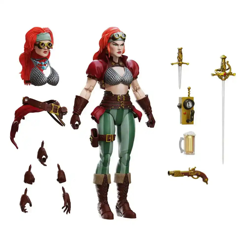 Epic H.A.C.K.S. Actionfigur 1/12 Red Sonja Steampunk - Smalltinytoystore