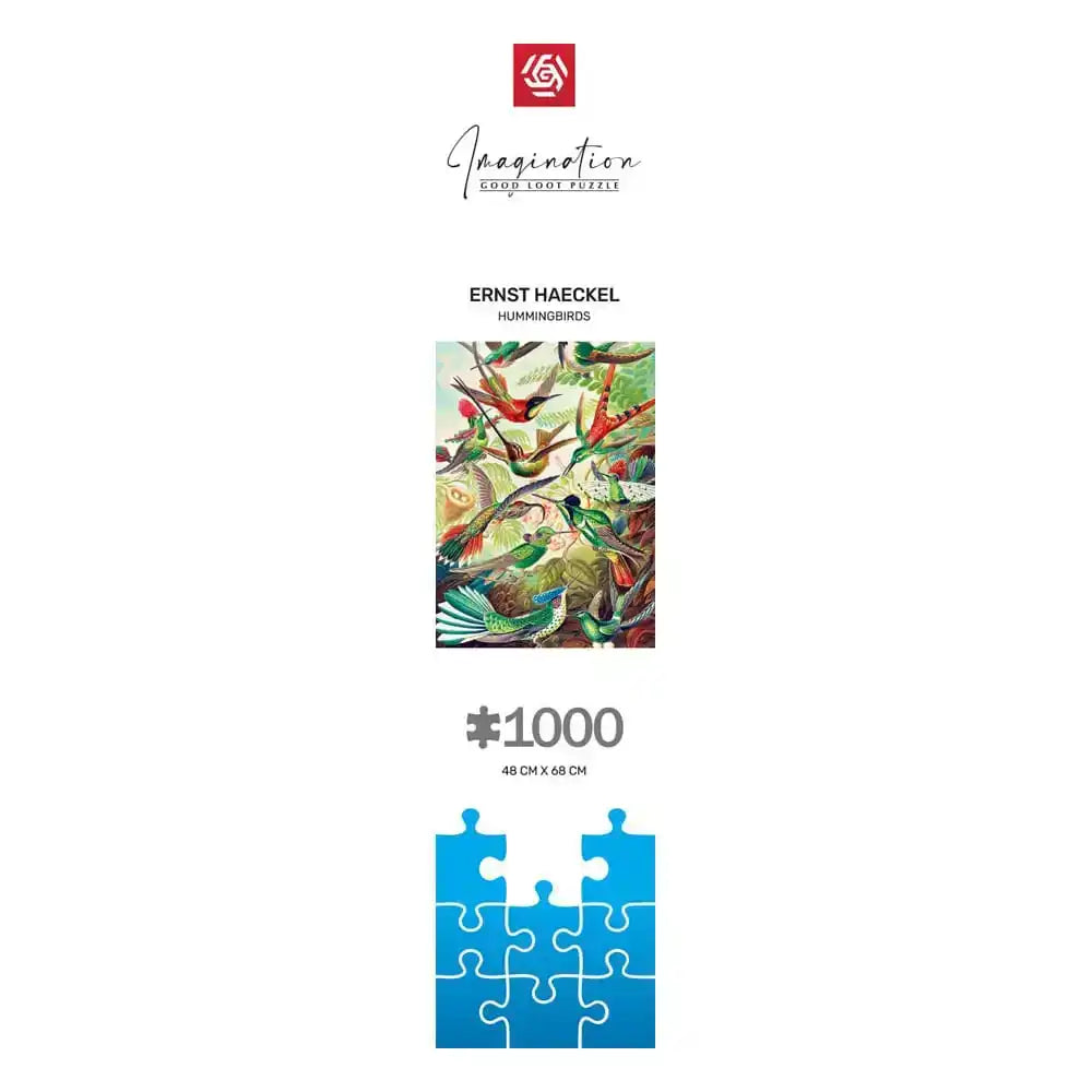 Ernst Haeckel Imagination Puzzle Hummingbirds/Kolibry (1000 Teile) - Smalltinytoystore