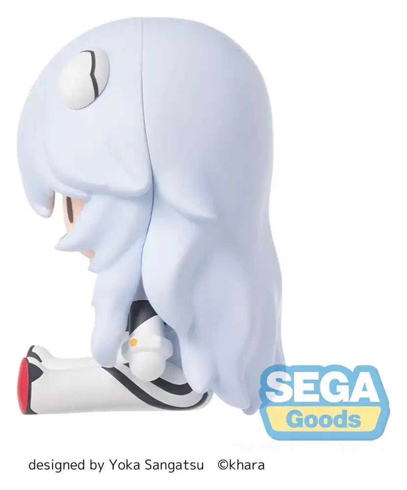 Evangelion: 3.0+1.0 Thrice Upon a Time Fuwa Petit Chibi Figur Rei: Long Hair 8 cm