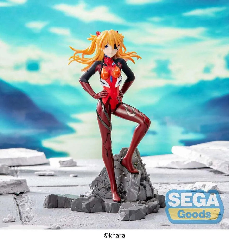 Evangelion: 3.0+1.0 Thrice Upon a Time Luminasta PVC Statue Asuka Shikinami Langley Vignetteum 30th Anniversary Ver. 23 cm - Smalltinytoystore