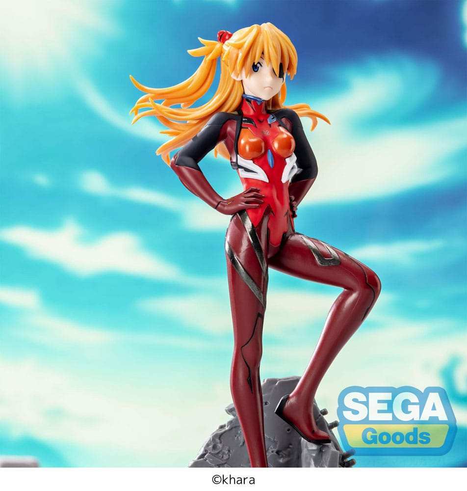 Evangelion: 3.0+1.0 Thrice Upon a Time Luminasta PVC Statue Asuka Shikinami Langley Vignetteum 30th Anniversary Ver. 23 cm - Smalltinytoystore
