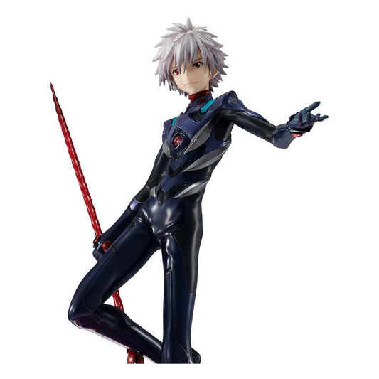 Evangelion: 3.0 + 1.0 Thrice Upon a Time Precious G.E.M. Serie PVC Statue Kaworu Nagisa 15th Anniversary Ver. 30 cm - Smalltinytoystore