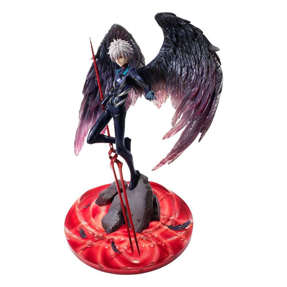 Evangelion: 3.0 + 1.0 Thrice Upon a Time Precious G.E.M. Serie PVC Statue Kaworu Nagisa 15th Anniversary Ver. 30 cm - Smalltinytoystore