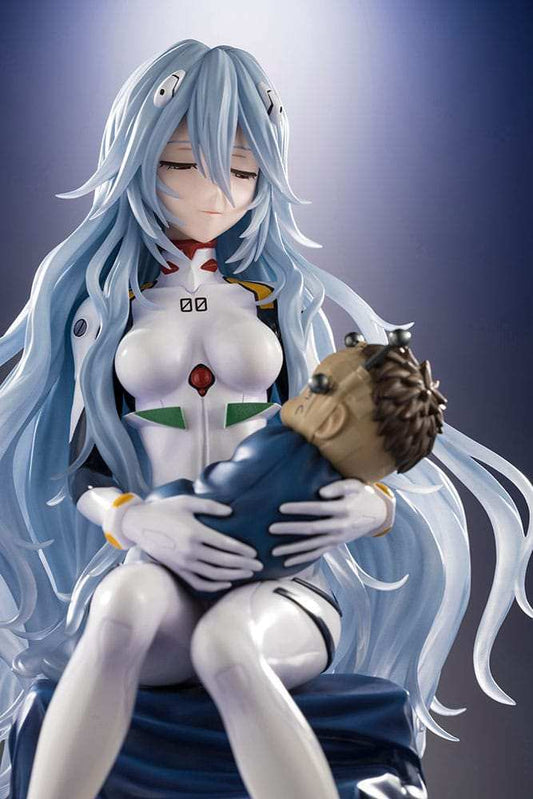 Evangelion: 3.0+1.0 Thrice Upon a Time PVC Statue 1/6 Rei Ayanami (Affectionate Gaze) 22 cm - Smalltinytoystore