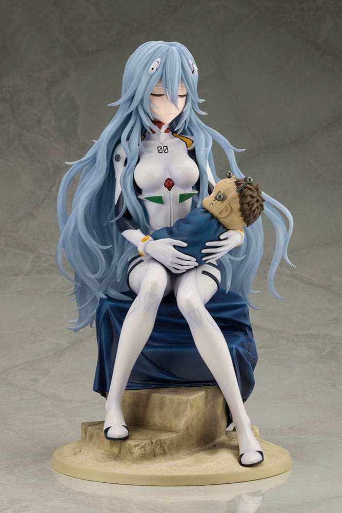 Evangelion: 3.0+1.0 Thrice Upon a Time PVC Statue 1/6 Rei Ayanami (Affectionate Gaze) 22 cm - Smalltinytoystore