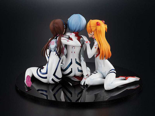 Evangelion: 3.0+1.0 Thrice Upon a Time PVC Statue 1/8 Asuka/Rei/Mari: Newtype Cover Ver. - Smalltinytoystore