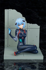 Evangelion 4.0 Final PVC Statue 1/7 Tentative Name Rei Ayanami Plugsuit Ver. New Movie Edition 10 cm - Smalltinytoystore