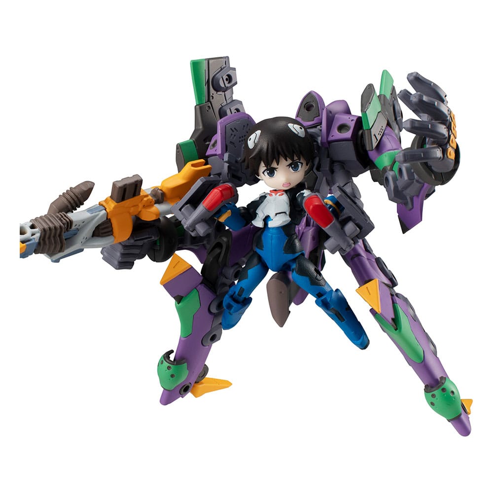 Evangelion Desktop Army Actionfigur Shinji Ikari & Evangelion No. 1 New Theatrical Edition 15 cm - Smalltinytoystore