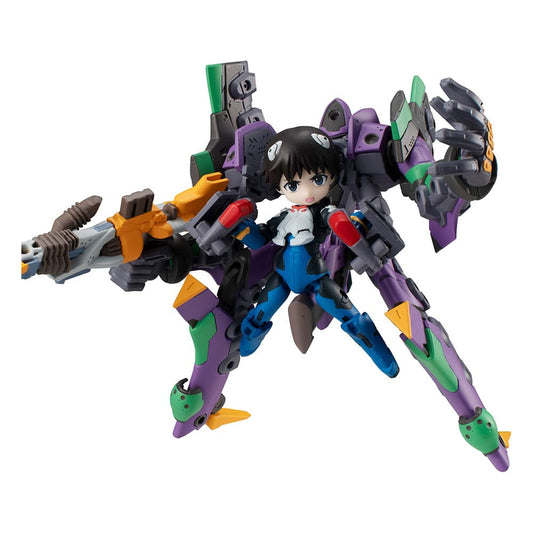 Evangelion Desktop Army Actionfigur Shinji Ikari & Evangelion No. 1 New Theatrical Edition 15 cm - Smalltinytoystore