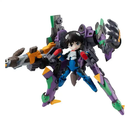 Evangelion Desktop Army Actionfigur Shinji Ikari & Evangelion No. 1 New Theatrical Edition 15 cm - Smalltinytoystore