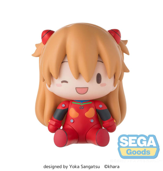 Evangelion: New Theatrical Edition Fuwa Petit Chibi Figur Asuka Plug Suit 8 cm - Smalltinytoystore
