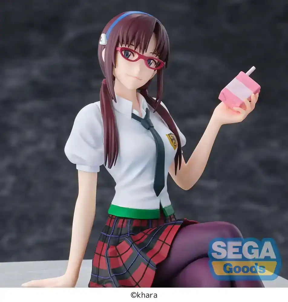 Evangelion: New Theatrical Edition PM Perching PVC Statue Mari Makinami Illustrious 14 cm