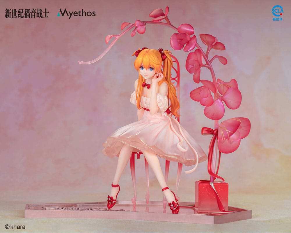 Evangelion PVC Statue 1/7 Asuka Shikinami Langley: Whisper of Flower Ver. 22 cm - Smalltinytoystore