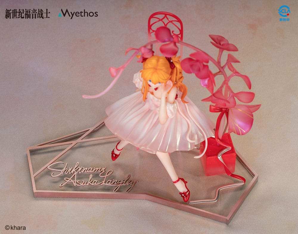 Evangelion PVC Statue 1/7 Asuka Shikinami Langley: Whisper of Flower Ver. 22 cm - Smalltinytoystore